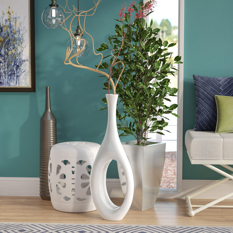 Orren Ellis Hajari Floor Vase & Reviews Wayfair